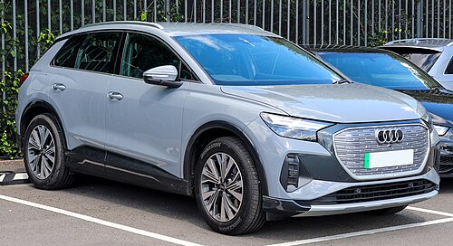 Audi Q4 e-tron 40 (Foto: Vauxford, CC BY-SA 4.0, via Wikimedia Commons) Audi Q4 e-tron 40